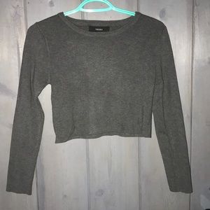 Forever 22 cropped long sleeve